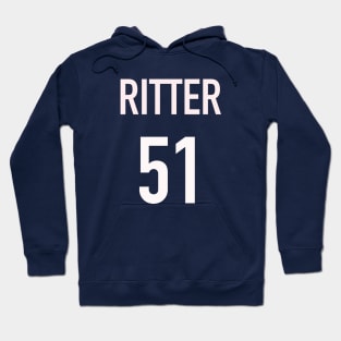 Ritter Jersey (White Text) Hoodie